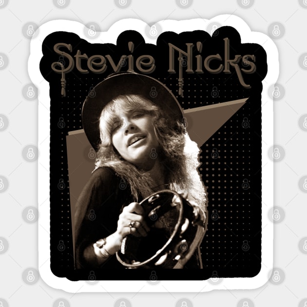 stevie retro nicks Sticker by Nwebube parody design